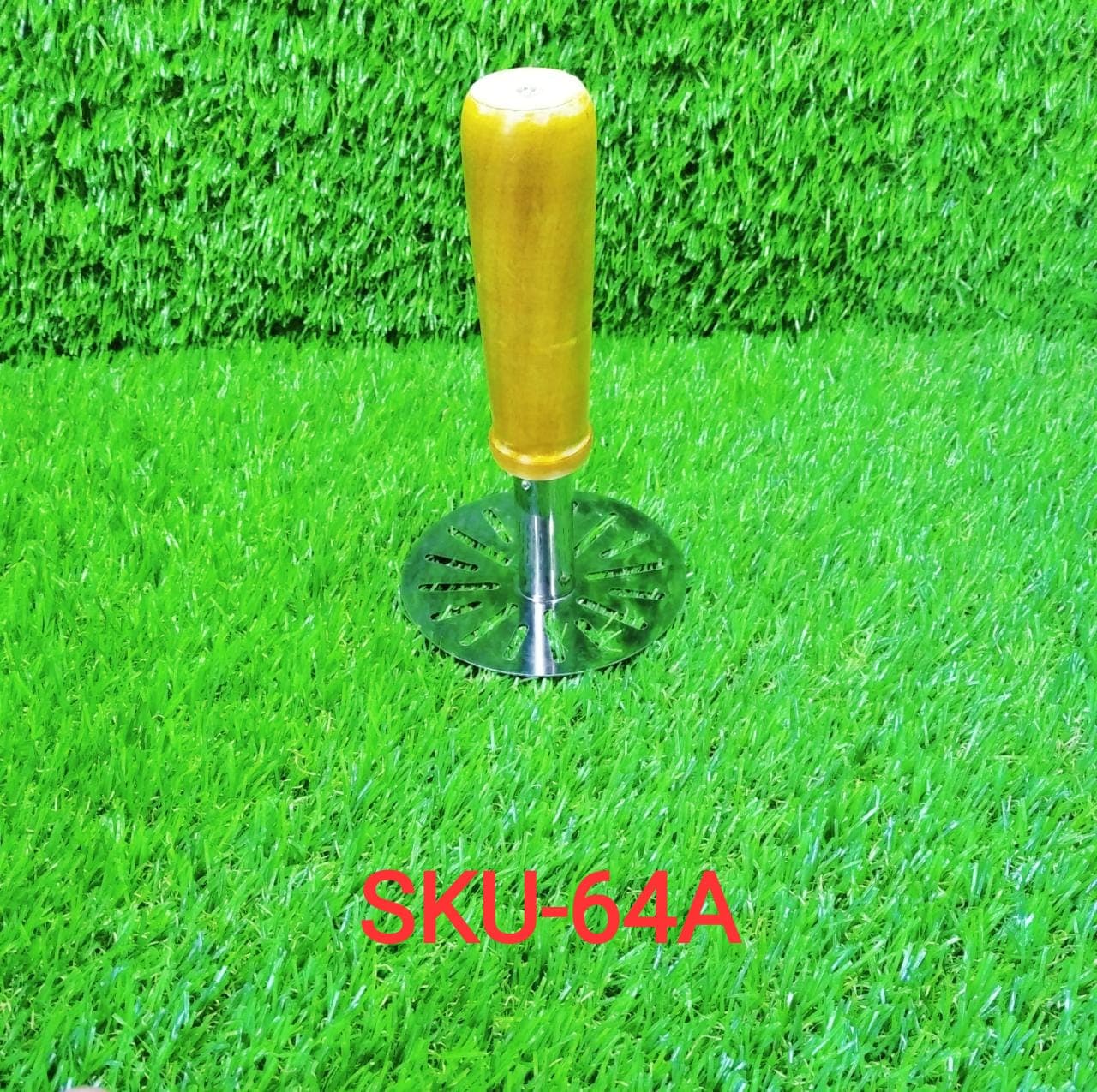 Paubhaji Masher used in all kinds of household and kitchen places for mashing and making paubhajis. thumbnail 11