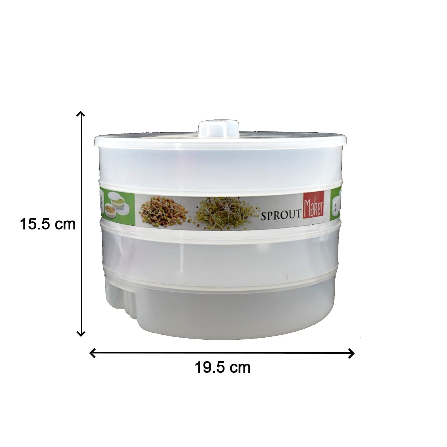 Sprout Maker 4 Layer used in all kinds of household and kitchen purposes for making and blending of juices and beverages etc. thumbnail 5