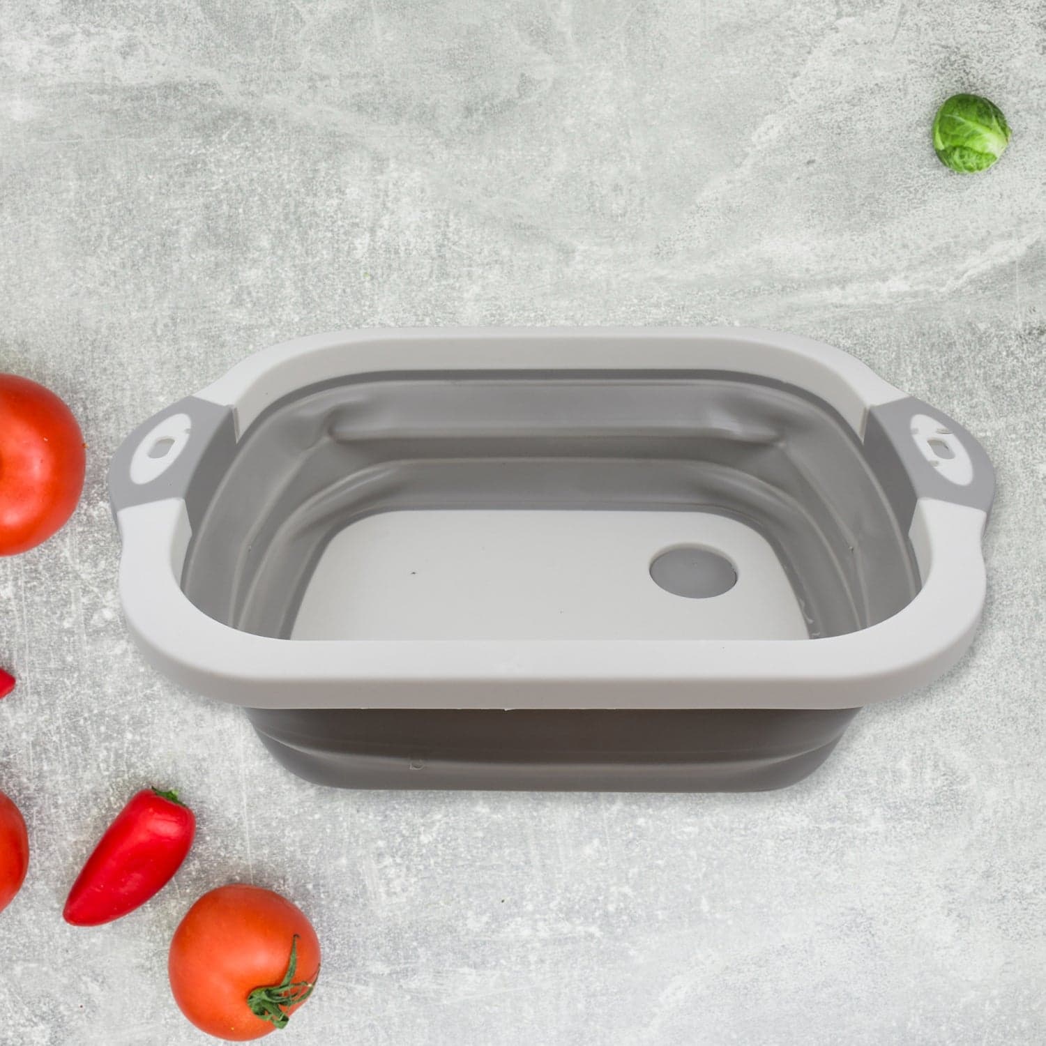 Collapsible Cutting Board with Dish Tub Basket thumbnail 6