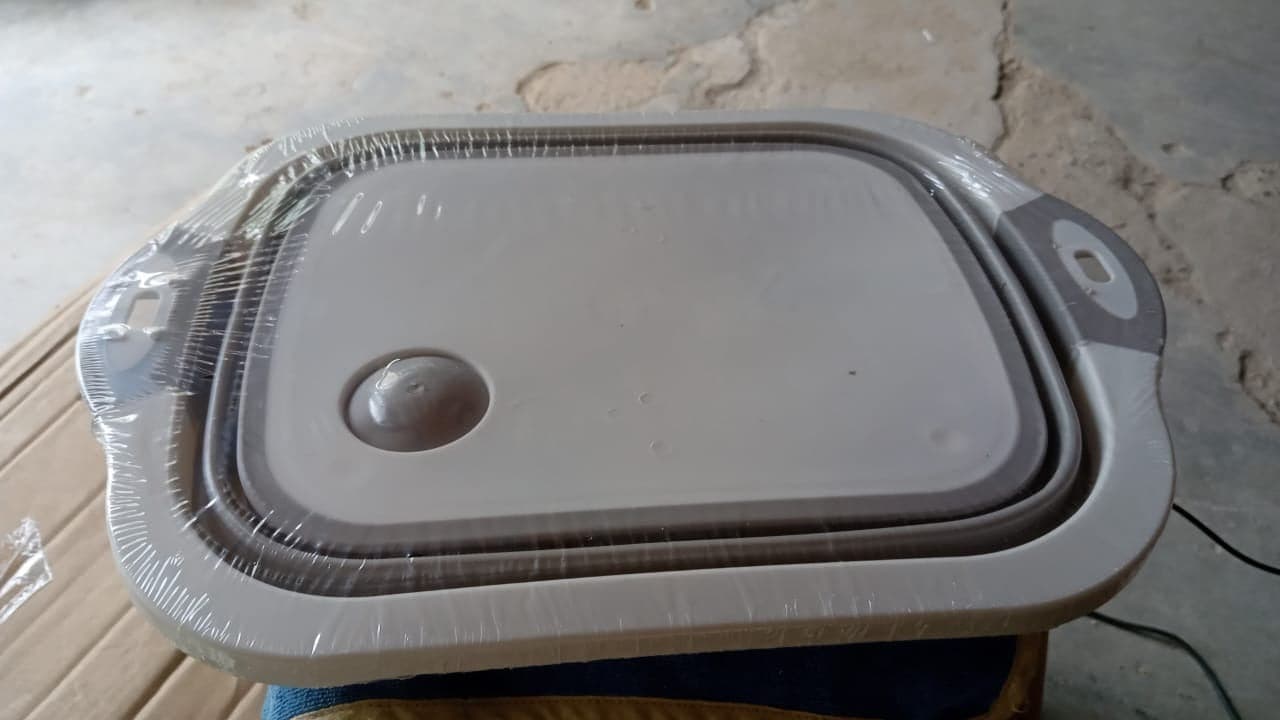 Collapsible Cutting Board with Dish Tub Basket thumbnail 7