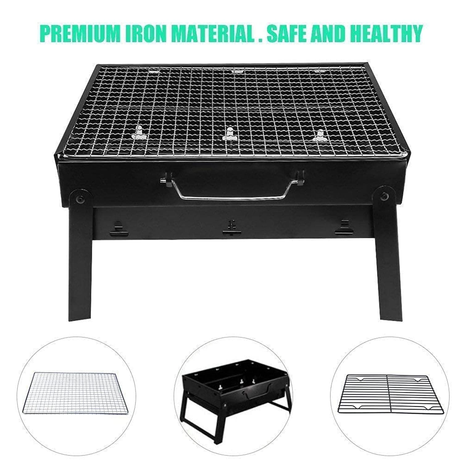 A Barbecue Grill used for making barbecue of types of food stuffs like vegetables, chicken meat etc. thumbnail 9