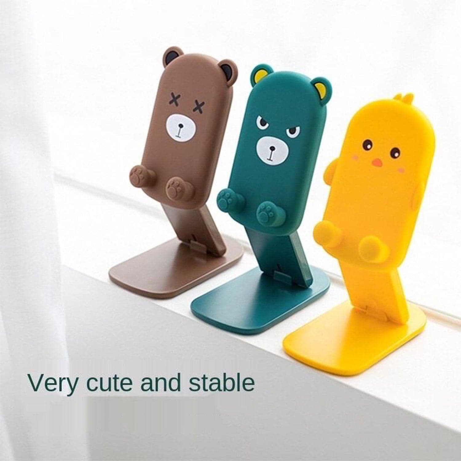 Cute Cartoon Design Multi-Angle Adjustable Foldable Mobile Stand thumbnail 9