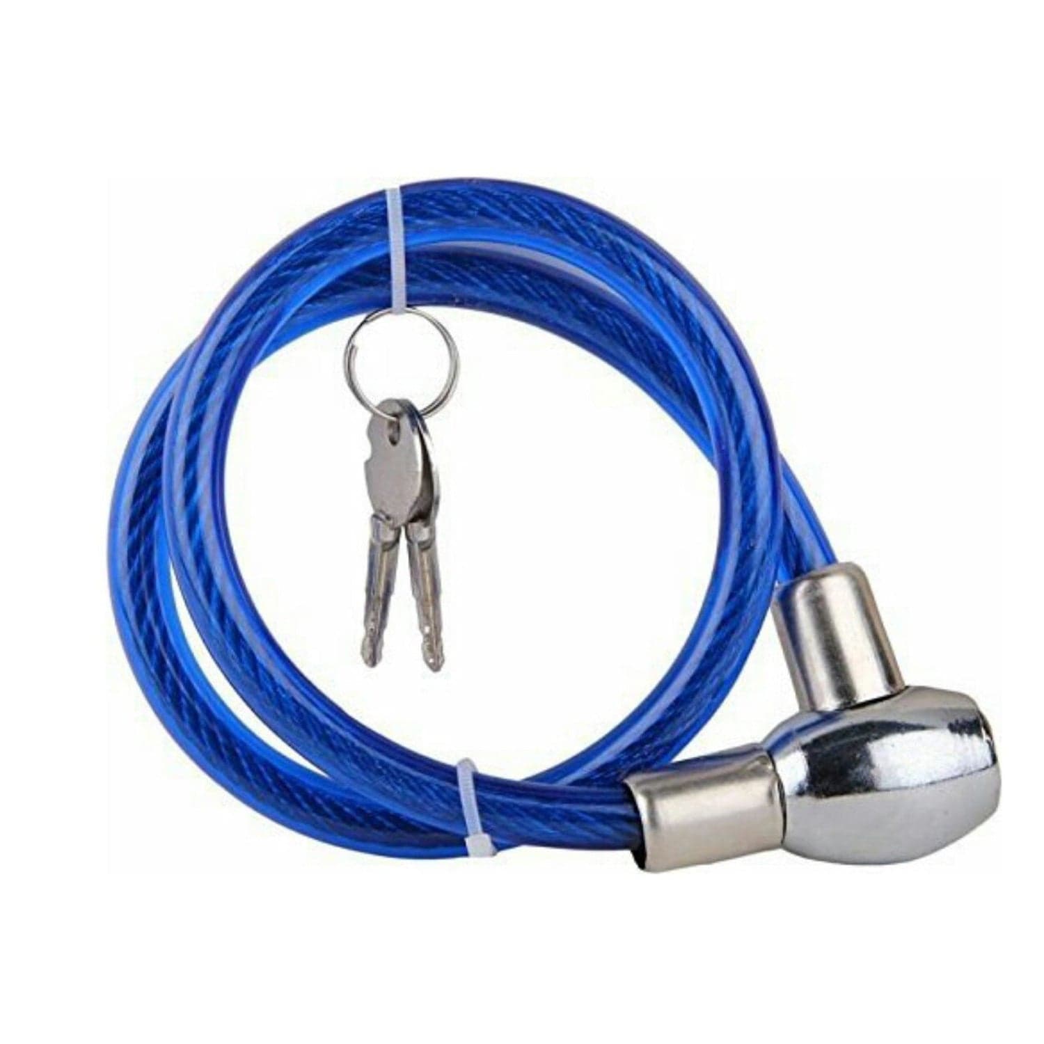 Multipurpose Cable Lock for Bike, Luggage, Steel Keylock, Anti-Theft thumbnail 4