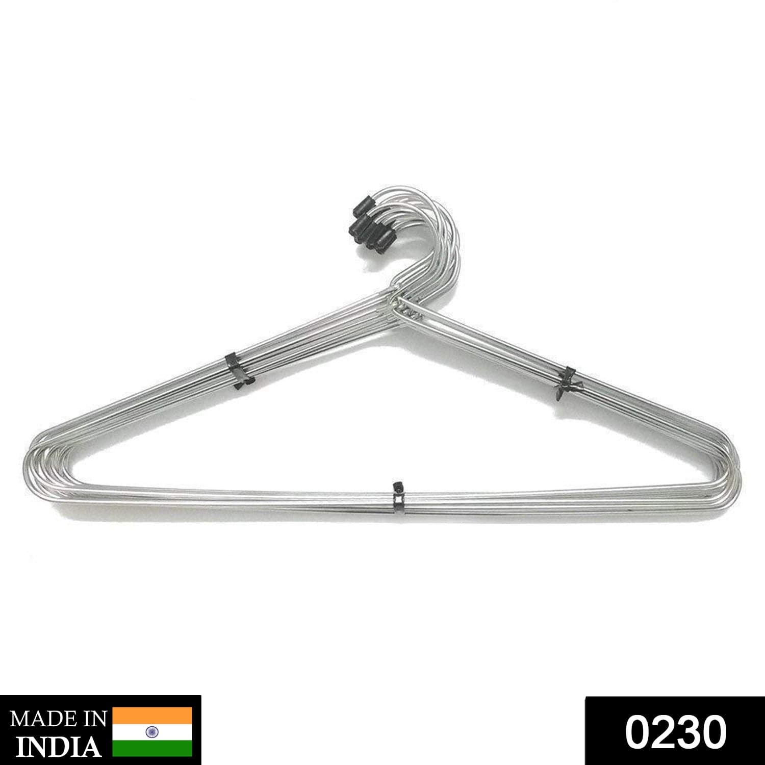 Stainless Steel Cloth Hanger (12 pcs) thumbnail 4