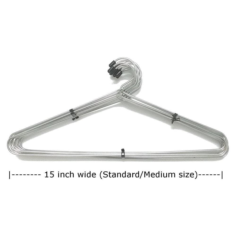 Stainless Steel Cloth Hanger (12 pcs) thumbnail 2