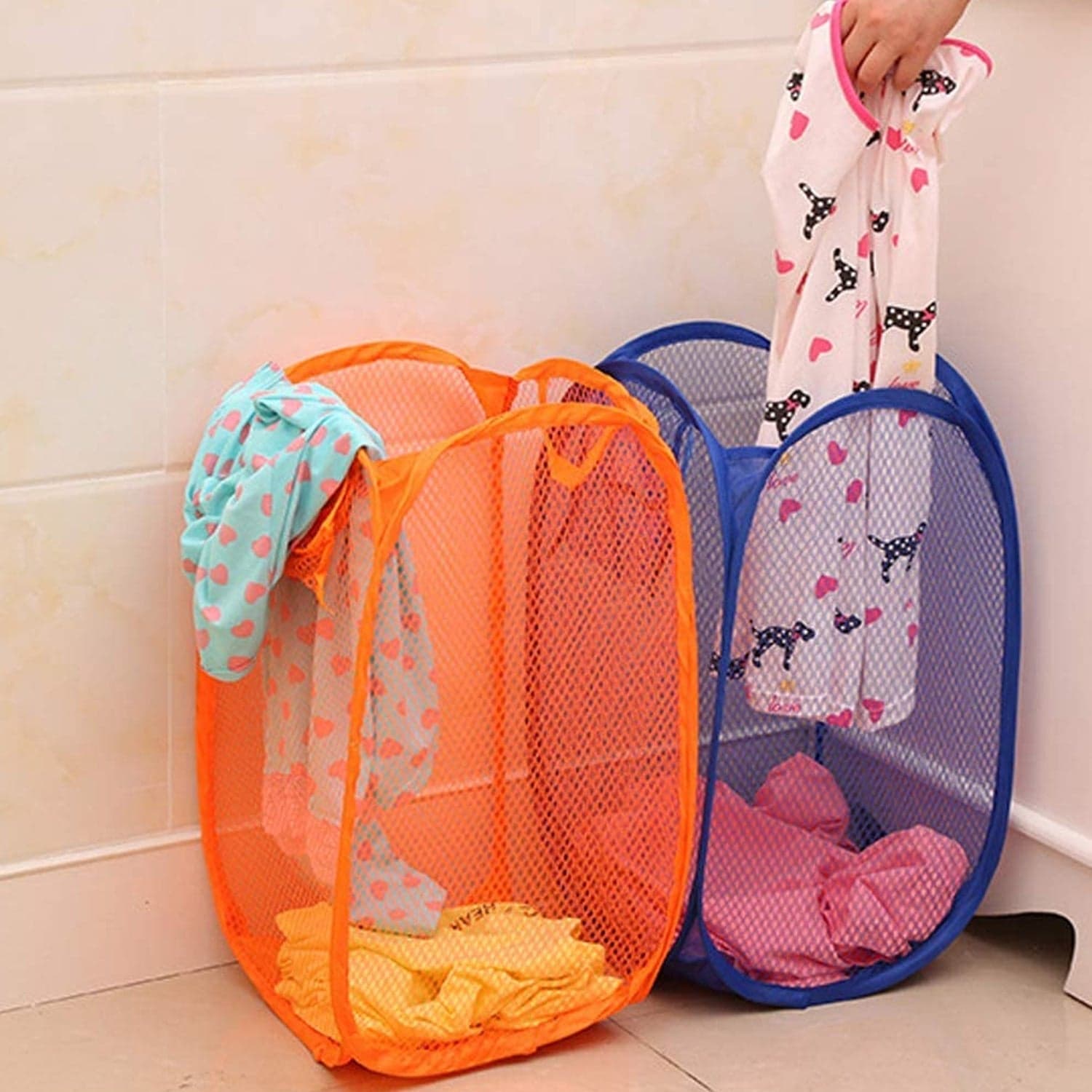 Foldable Laundry Basket ,Storage Box ,Multipurpose Basket thumbnail 2