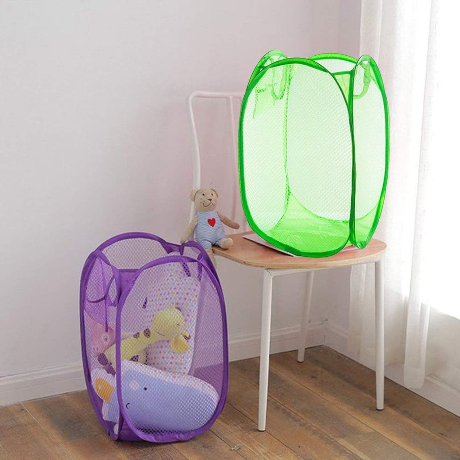 Foldable Laundry Basket ,Storage Box ,Multipurpose Basket thumbnail 7