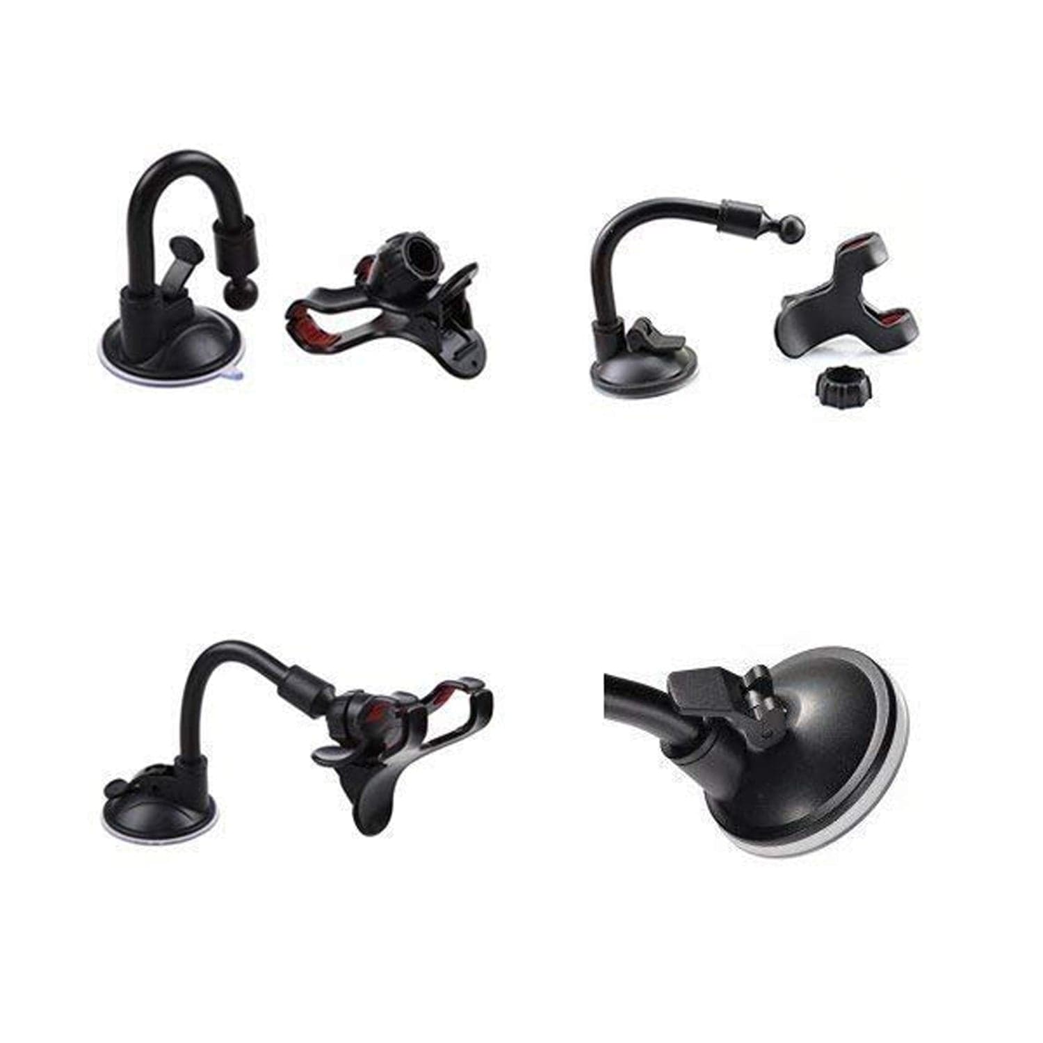 Flexible Mobile Stand Multi Angle Adjustment with 360 Degree Adjustment For Car & Home Use Mobile Stand thumbnail 8