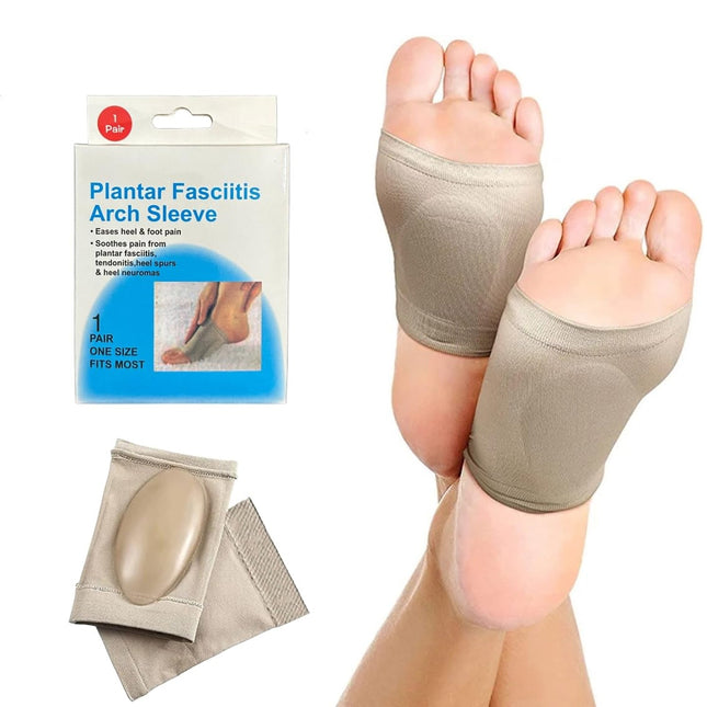 Foot Arch Support Sleeves for Men & Women – Pain Relief & Flat Feet Correction
