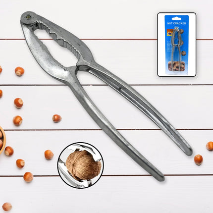 Luxury Stainless Walnut Cracker â€“ Portable Nut Cutter & Pliers