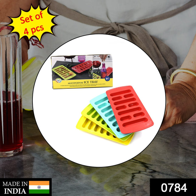 4-Piece Fancy Ice Tray â€“ Versatile Household Ice Maker