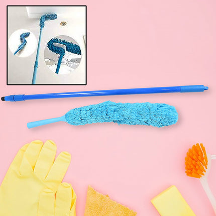 Adjustable Long Handle Microfiber Dust Brush â€“ Foldable Ceiling & Appliance Cleaner
