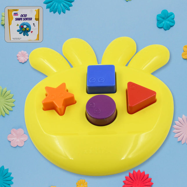 Octo Shape Sorter Toy for Kidsâ€™ Learning & Grasping (1 Pc)