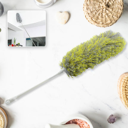Long Handle Microfiber Duster Extendable & Washable Cleaning Tool for Home, Car & Office (62cm)