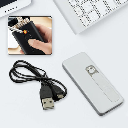 Stylish Electric USB Gadget for Men & Women (Rechargeable, Windproof)