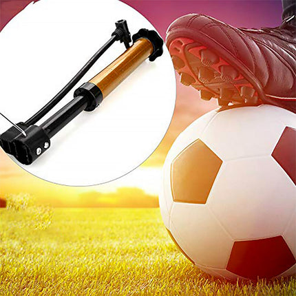 Mini Hand Air Pump â€“ Portable Metal High-Pressure Inflator for Sports (1 Pc)