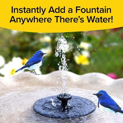 Fast Fountain – One-of-a-Kind Solar-Powered Water Feature for Your Garden