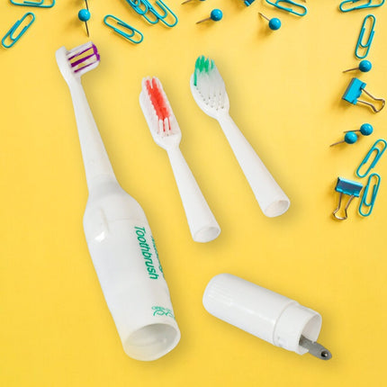 Electric Toothbrush for Adults & Teens â€“ Deep Cleansing, Battery Operated (Battery Not included)