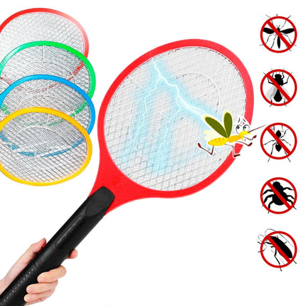 Rechargeable Mosquito Killer Racket â€“ Handheld Electric Fly Swatter with Cable (Quality Assured, with cable)