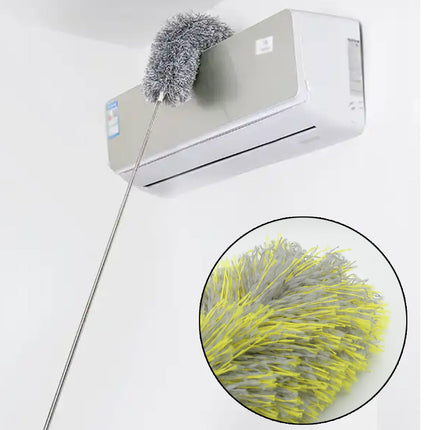 Long Handle Microfiber Duster Extendable & Washable Cleaning Tool for Home, Car & Office (62cm)