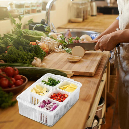 Fridge Storage Box â€“ Freezer & Kitchen Organizer for Vegetables & Food (1 Pc)