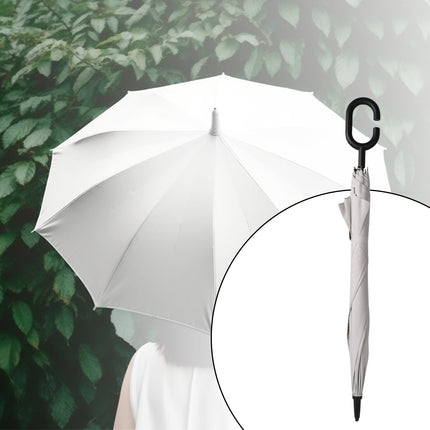 Foldable UV & Rain Umbrella with C-Shaped Handle â€“ Kids (1 Pc / Mix Color)