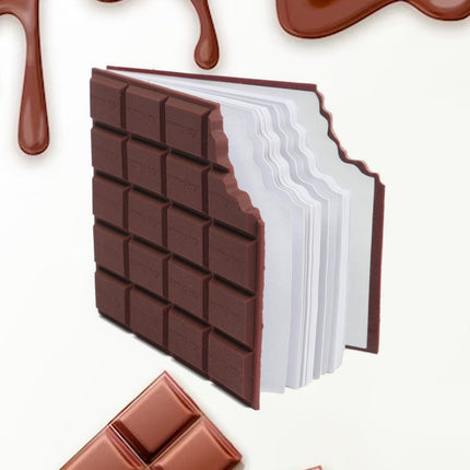Small Chocolate Scented Bite-Shape Pocket Diary â€“ Rectangular Memo Notebook for Kids (80 Pages)