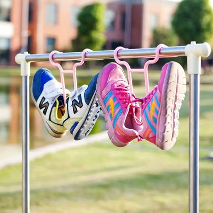 Multi-Function Drying Rack & Shoe Organizer â€“ Hanging Storage Shelf for Wardrobe & Closet, Shoe Stand & Holder (2 Pc Set)