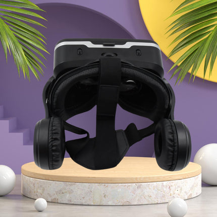 3D /Â HD VR Glasses Virtual Reality Goggles Headset for iOS for Android SmartphoneÂ VR Goggles-For 3D VR Movies Video Games with Headphones (1 Pc)