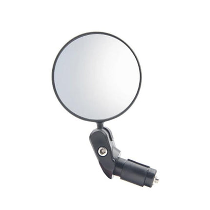 Bar End Bike Mirror: 360Â° Rotatable & Foldable (1 Pc)