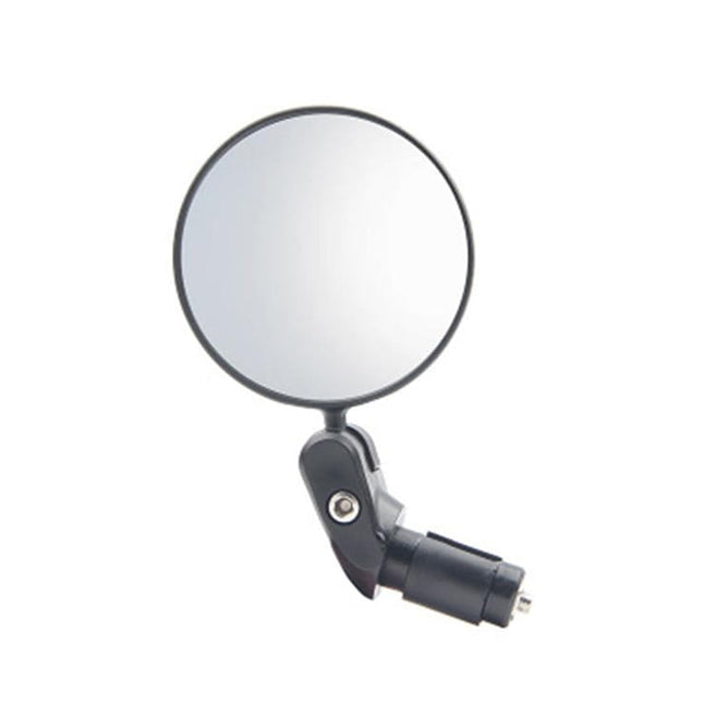 Bar End Bike Mirror: 360Â° Rotatable & Foldable (1 Pc)
