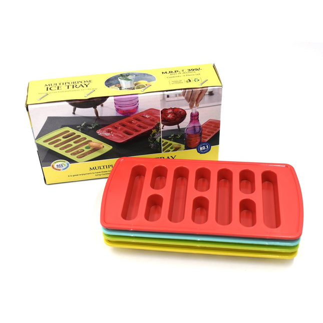 4-Piece Fancy Ice Tray â€“ Versatile Household Ice Maker