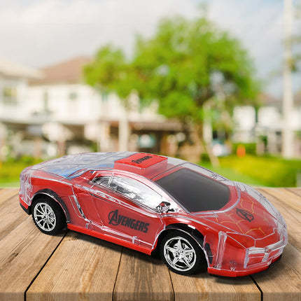 Plastic RC Racing Car â€“ 2-Way Control with Handle Remote & Rechargeable Battery (Ideal Birthday Gift)