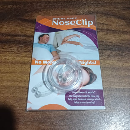 Anti-Snore Nose Clip for Heavy Snorers (Silicone, 1 Pc)