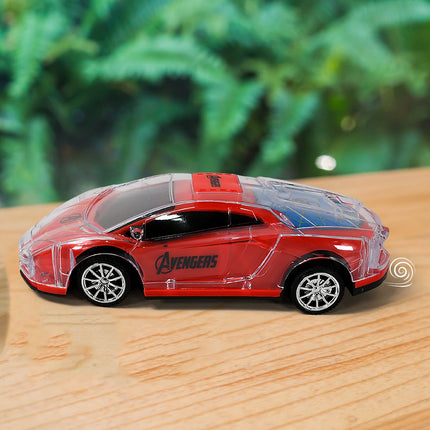 Plastic RC Racing Car â€“ 2-Way Control with Handle Remote & Rechargeable Battery (Ideal Birthday Gift)