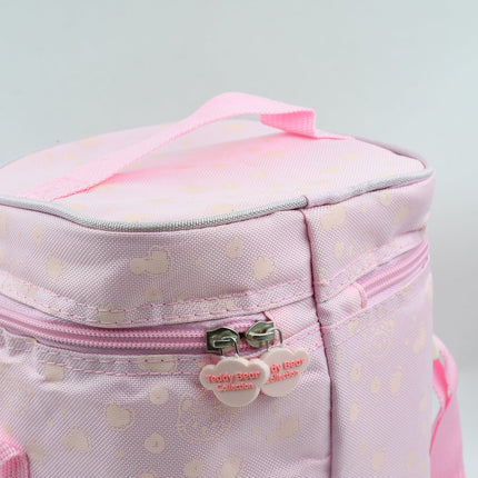 Cute Animal Zip Lunch Bag with Adjustable Strap â€“ Reusable & Durable (1 Pc)
