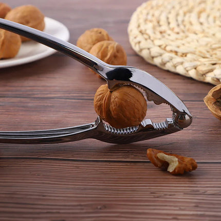 Luxury Stainless Walnut Cracker â€“ Portable Nut Cutter & Pliers