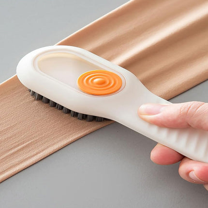Multifunctional Scrubbing Brush with Built-In Soap Dispenser