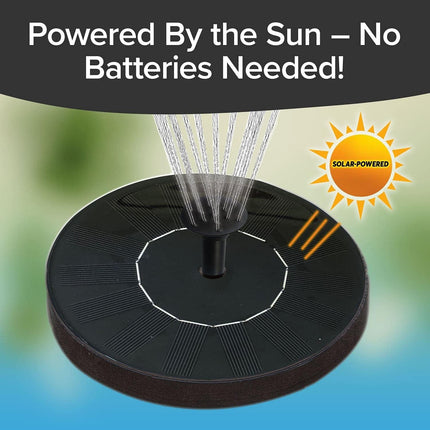 Fast Fountain – One-of-a-Kind Solar-Powered Water Feature for Your Garden