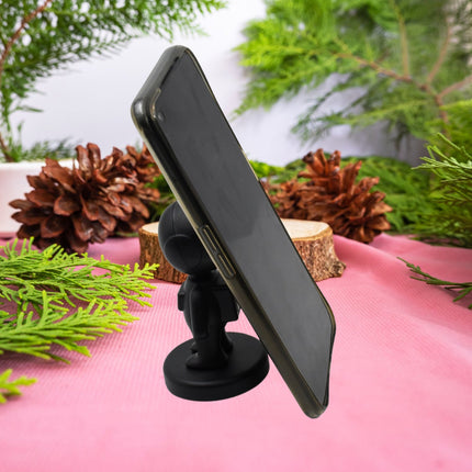 Cartoon Astronaut Magnetic Mobile Phone Holder 360° Rotating Car Mount (1 Pc)
