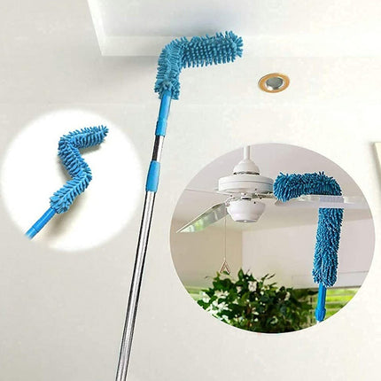 Adjustable Long Handle Microfiber Dust Brush â€“ Foldable Ceiling & Appliance Cleaner
