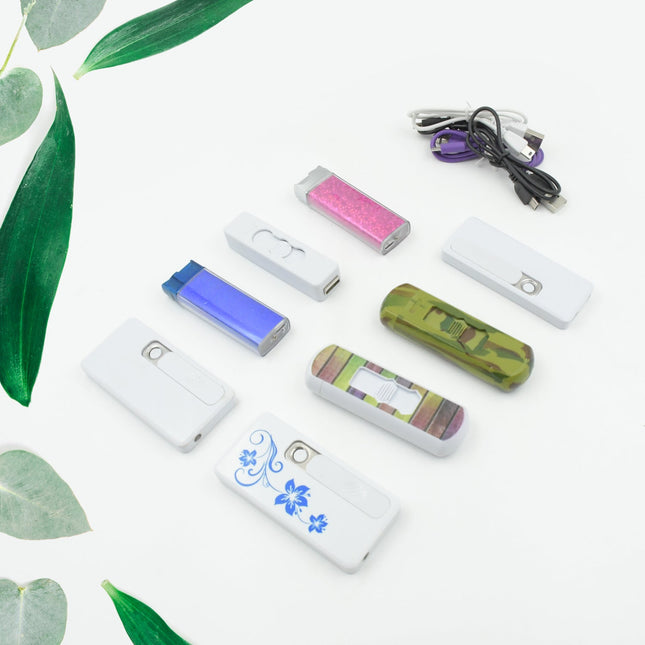 Stylish Electric USB Gadget for Men & Women (Rechargeable, Windproof)