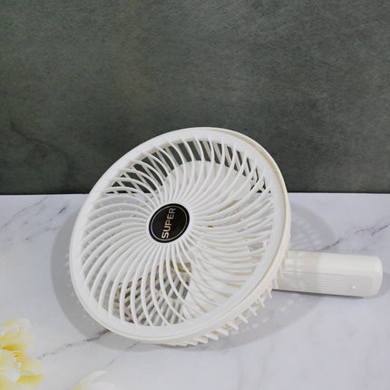 Multifunctional USB Desk Fan â€“ Clip-On Plug & Play Fan, 1 Pc with Brown Box (On / Off Switch Not Provided)