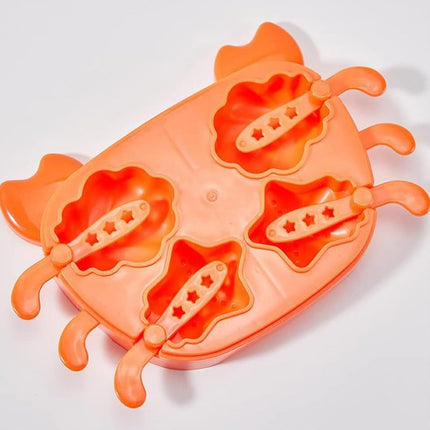 Crab Ice Mold â€“ Silicone Ice Cream & sicle Mold for Kids (1 Pc)