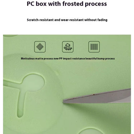 Vanity Case Design for Children Mini Cartoon Polar Bear Password Box Portable Easy Carry Lightweight Small Case with Combo Lock