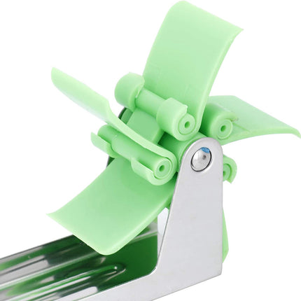 Stainless Steel Washable Watermelon Cutter â€“ Windmill Slicer & Peeler