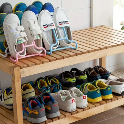 Multi-Function Drying Rack & Shoe Organizer â€“ Hanging Storage Shelf for Wardrobe & Closet, Shoe Stand & Holder (2 Pc Set)