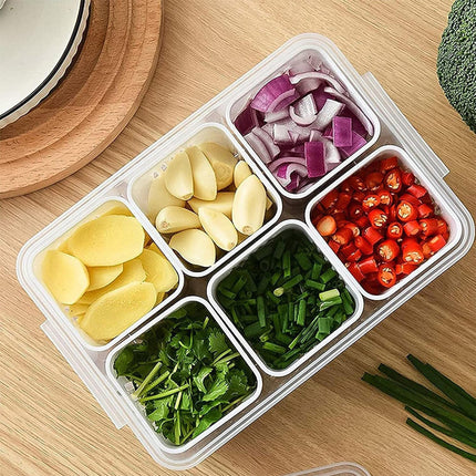 Fridge Storage Box â€“ Freezer & Kitchen Organizer for Vegetables & Food (1 Pc)