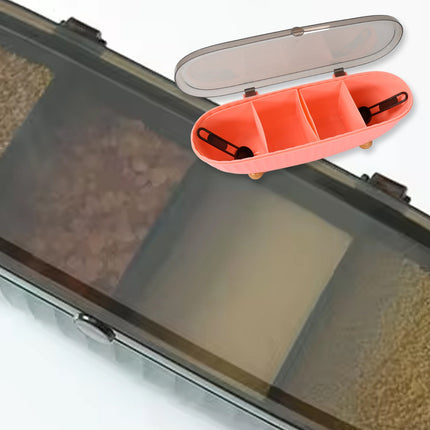 8255Â Spice Bottle Spice Jar Durable Spice Seasoning Box, Jar Food Grade Spoon Seasoning Case for Kitchen / Dry fruit Tray (1 Pc)