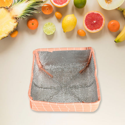 Foldable Food Cover â€“ Anti-Dust & Heat Preservation (20x20 Cm)
